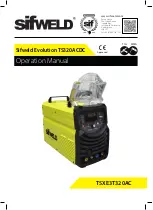 SifWeld Evolution TS320ACDC Operation Manual preview