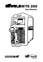 SifWeld MTS 200 User Manual preview