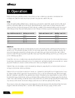 Preview for 14 page of SifWeld TSX1D300MTS Operation Manual