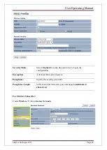 Preview for 22 page of Sify SMAC5700 User'S Operating Manual