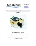 Sig Marine 10400 Assembly Manual preview
