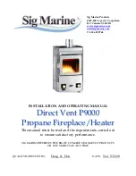 Preview for 1 page of Sig Marine DVP9000 Installation And Operating Manual