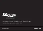 Предварительный просмотр 16 страницы Sig Sauer OSCAR3 10-20 Owner'S Manual