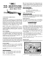 SIG 3D MAYHEM ARF Assembly Manual предпросмотр