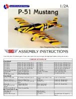 Предварительный просмотр 1 страницы SIG Herr P-51 Mustang Assembly Instructions Manual