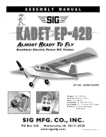 Предварительный просмотр 1 страницы SIG KADET EP-42B Assembly Manual