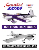 SIG Somethin' EXTRA N477SC Instruction Book предпросмотр