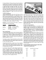 Preview for 18 page of SIG Sun Dancer Assembly Manual