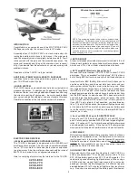 Preview for 2 page of SIG T-Clips EP ARF Assembly Manual