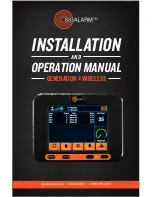 Sigalarm WCM4.0 Installation And Operation Manual предпросмотр