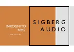 Sigberg Audio Inkognito 10 User Manual preview