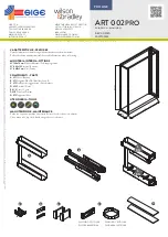 SIGE Wilson & Bradley PRO LINE ART 002PRO Quick Start Manual предпросмотр