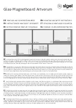 Preview for 1 page of Sigel GL 212 Mounting And Safety Instructions