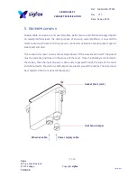 Предварительный просмотр 17 страницы Sigfox SBS-T3-868 Product Manual