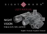 Предварительный просмотр 1 страницы Sight mark Eclipse 2x24 User Manual