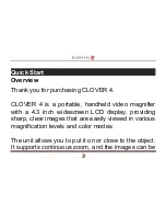 Preview for 7 page of Sighta CLOVER 4 User Manual