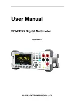 SIGLENT SDM3055 User Manual preview