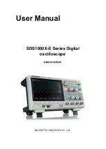 SIGLENT SDS1000X-E Series User Manual предпросмотр