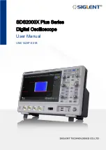 Preview for 1 page of SIGLENT SDS2000X Plus Series User Manual