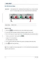 Предварительный просмотр 20 страницы SIGLENT SPD3303C Series Quick Start Manual