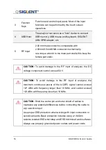 Preview for 18 page of SIGLENT SSA5000A Quick Manual