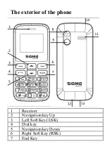 Preview for 5 page of Sigma mobile CF113 Manual