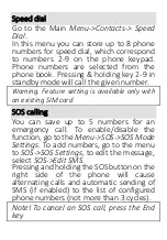 Preview for 11 page of Sigma mobile Comfort 50 CF211 Manual