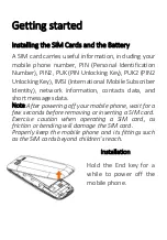 Preview for 6 page of Sigma mobile Comfort 50 elegance3 SIMO Manual