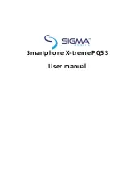 Предварительный просмотр 1 страницы Sigma mobile Smartphone X-treme PQ53 User Manual