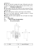 Предварительный просмотр 5 страницы Sigma mobile X-style 28 flip User Manual