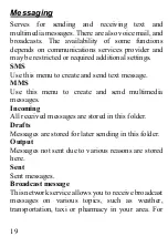 Preview for 19 page of Sigma mobile X-treme IT67m User Manual