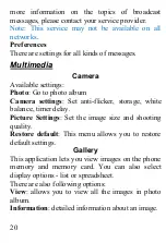 Preview for 20 page of Sigma mobile X-treme IT67m User Manual