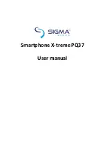 Sigma mobile X-treme PQ37 User Manual предпросмотр