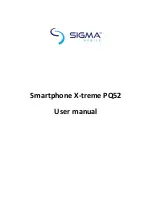 Preview for 1 page of Sigma mobile X-treme PQ52 User Manual