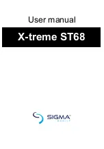 Sigma mobile X-treme ST68 User Manual предпросмотр