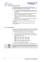 Предварительный просмотр 30 страницы Sigma 1-14 Operating Manual