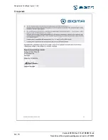 Preview for 66 page of Sigma 1-14K Operating Manual