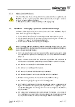 Предварительный просмотр 19 страницы Sigma 1-6P Operating Manual