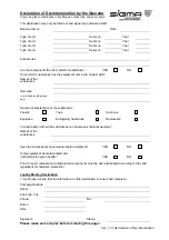 Preview for 59 page of Sigma 1-6P Operating Manual