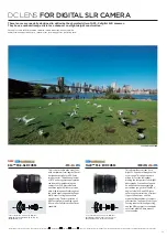 Предварительный просмотр 5 страницы Sigma 10-20mm F3.5 EX DC HSM Brochure