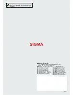 Preview for 15 page of Sigma 10-20mm F4-5.6 EX DC / HSM Manual