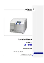 Preview for 1 page of Sigma 10208 Operating Manual