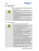 Предварительный просмотр 16 страницы Sigma 134226 Operating Manual