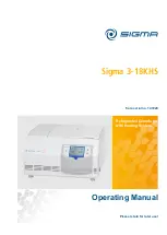 Preview for 1 page of Sigma 147220 Operating Manual