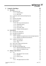 Предварительный просмотр 8 страницы Sigma 2-16PK Operating Manual