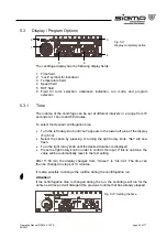 Preview for 36 page of Sigma 2-16PK Operating Manual