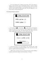 Preview for 22 page of Sigma 2008 B1 Operating Instructions Manual