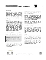 Preview for 3 page of Sigma 30-H Installation And Operation Manual