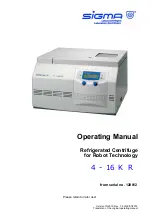 Sigma 4-16KR Operating Manual preview