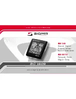 Sigma BC 1609 Manual предпросмотр